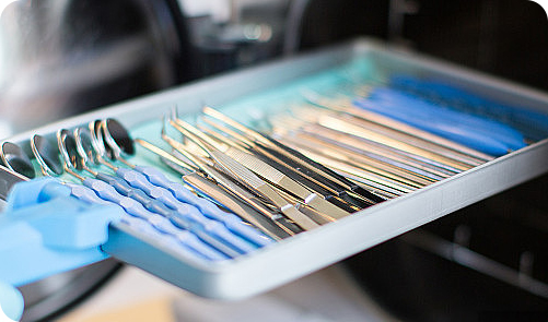 Dental instrument tray