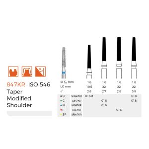 Diamond Dental Burs（M847KR）