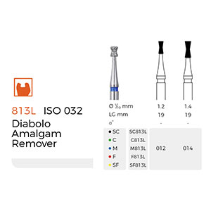 Diamond Dental Burs(M813L)
