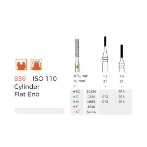 Diamond Dental Burs(M836)