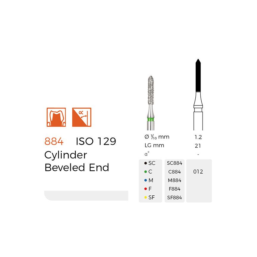 Diamond Dental Burs(C884)