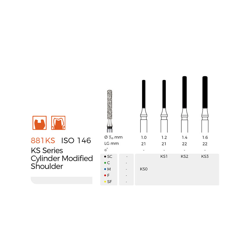 Diamond Dental Burs(KS0-3)