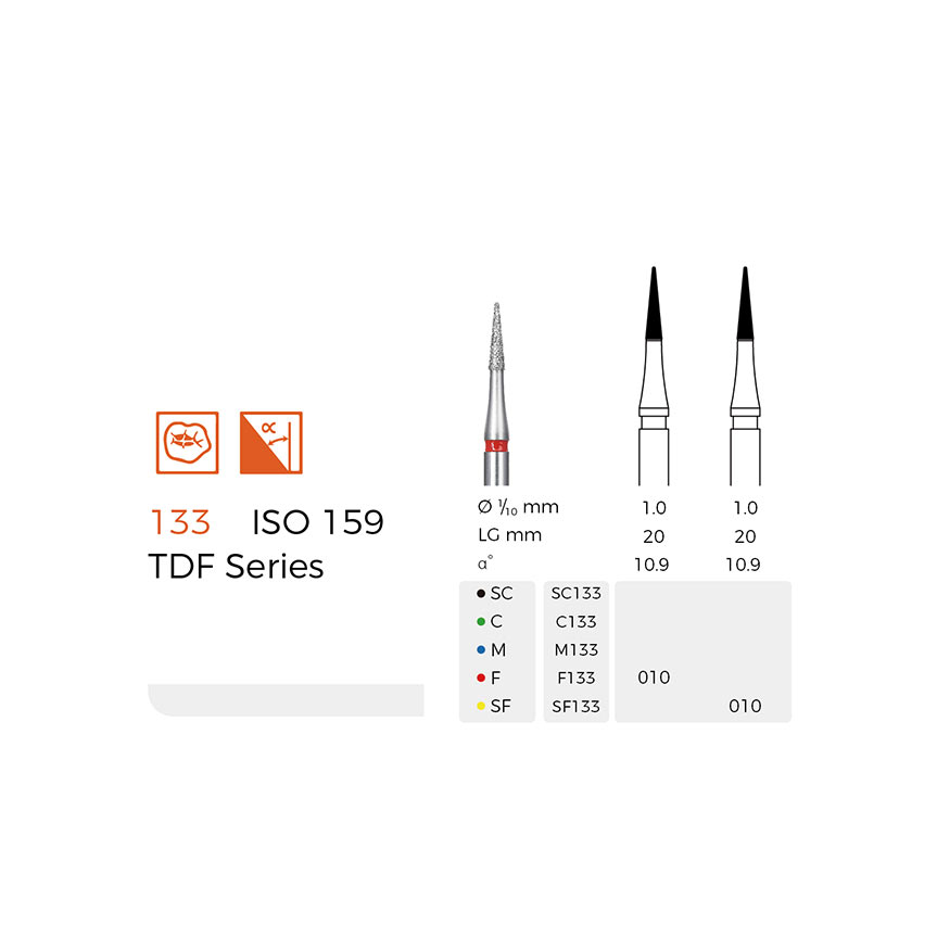 Diamond Dental Burs(F133)