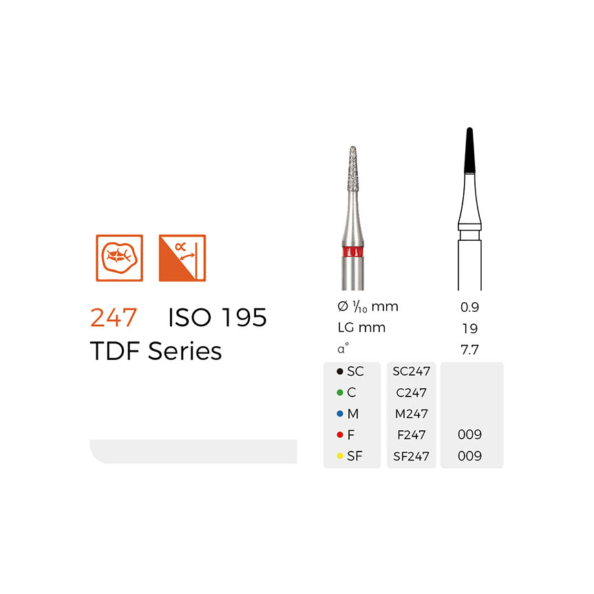 Diamond Dental Burs(SF247)