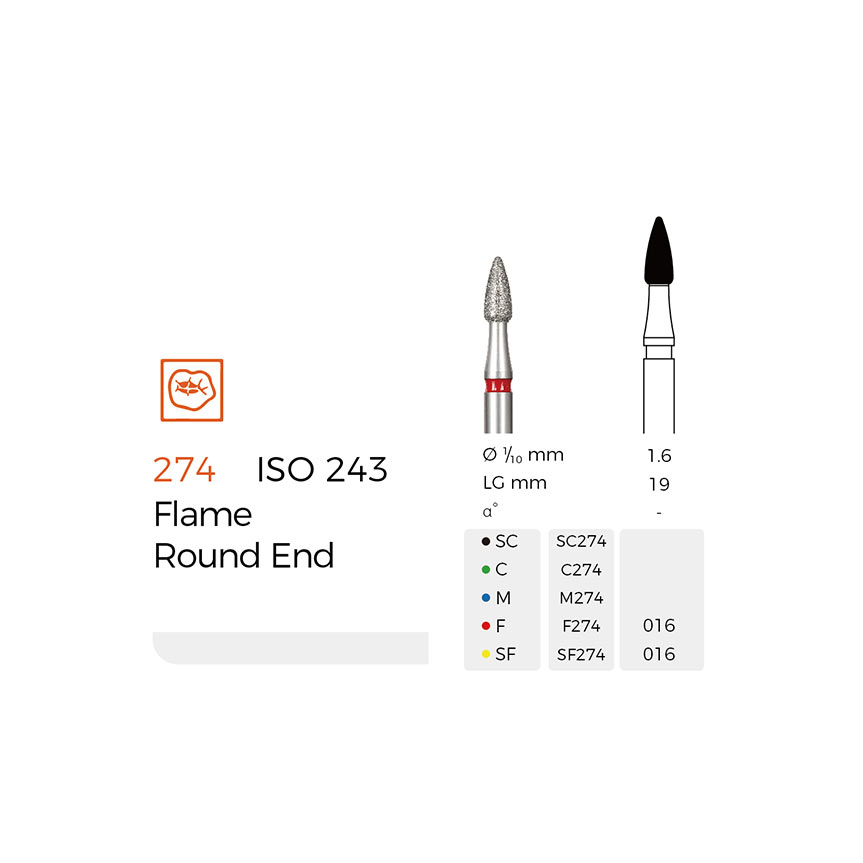 Diamond Dental Burs(SF274)