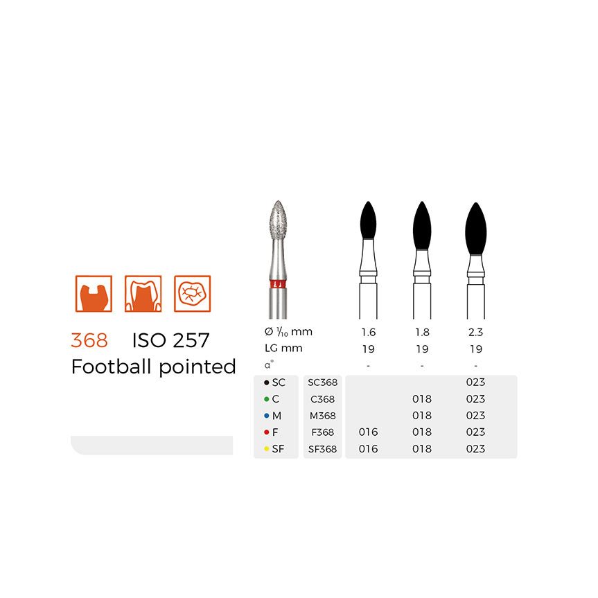 Diamond Dental Burs(C368)