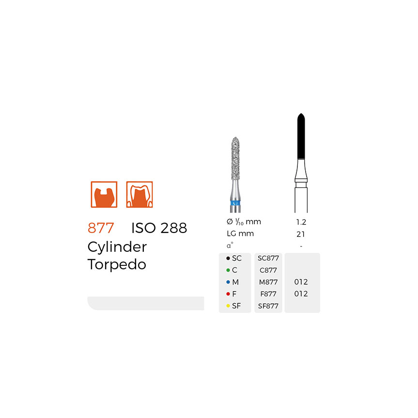 Diamond Dental Burs(M877)
