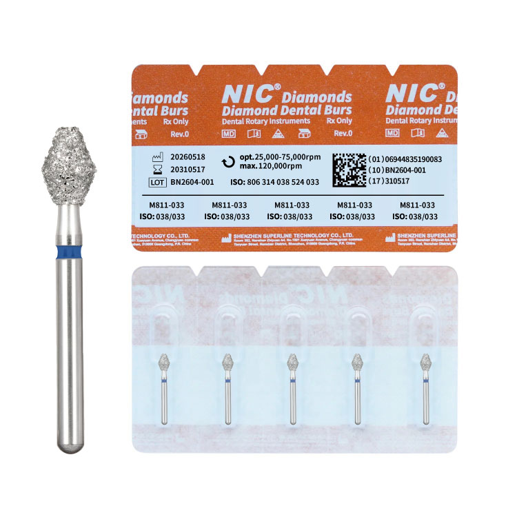 Diamond Dental Burs(M811) - 图片 3